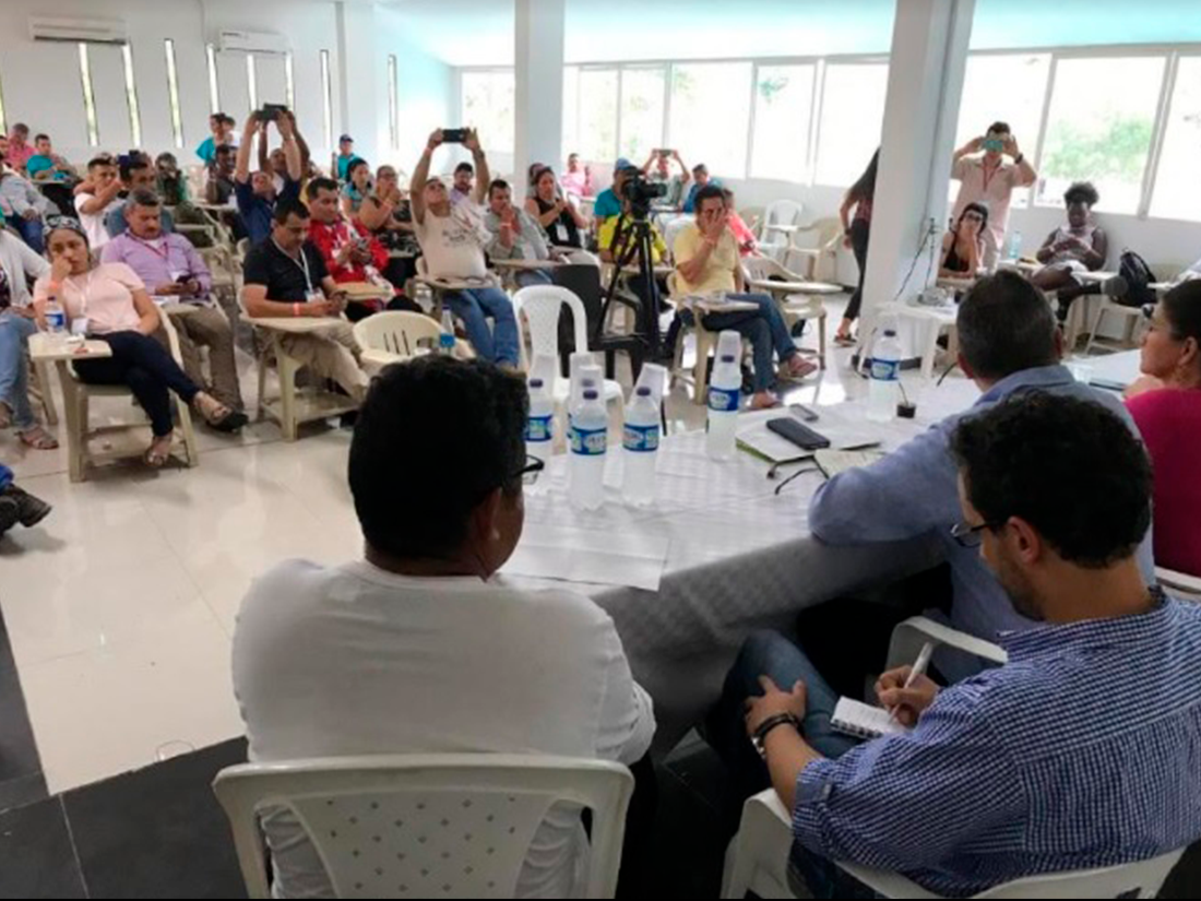 Encuentro de espacios de reincorporacion