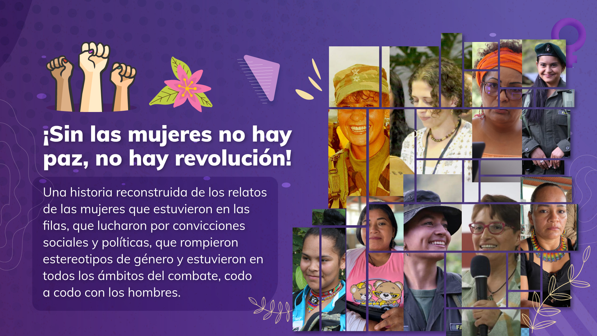 Sin las mujeres no hay paz, no hay revolución! - CNR Comunes